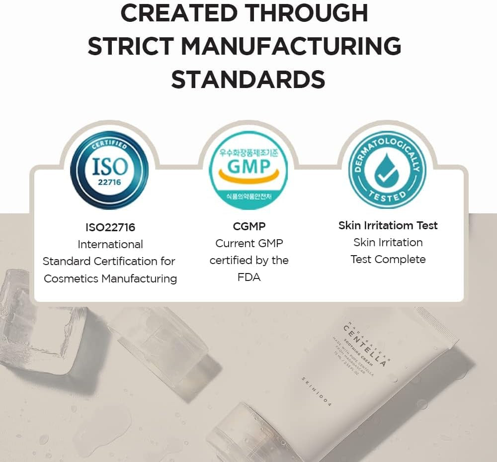 - Madagascar Centella Soothing Cream - 75Ml