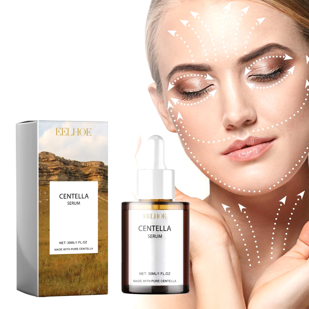 Centella Asiatica Facial Serum Moisturize Nourish Improvement Dry Skin Smoothing Rejuvenation Brightening Beauty Health