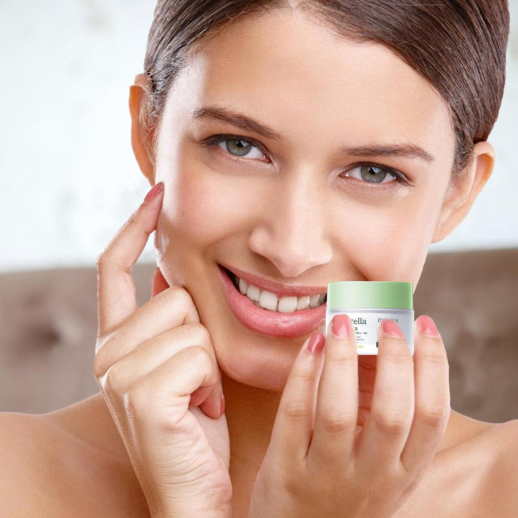 Crema Facial Centella Asiatica - Crema Facial Hidratante, Reparadora Para Mujer | Crema Hidratante 50 G, Crema Reafirmante Para La Piel Para Mujeres Que Repara La Centella Asiática