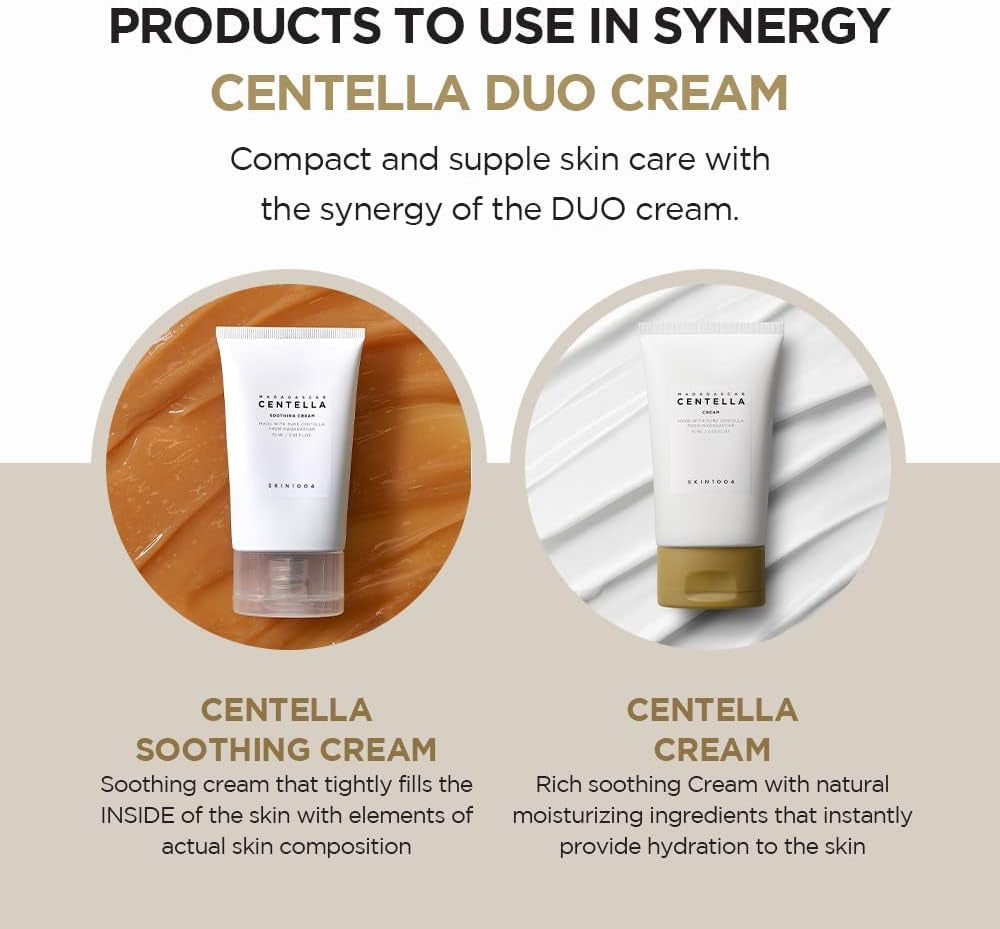 - Madagascar Centella Soothing Cream - 75Ml