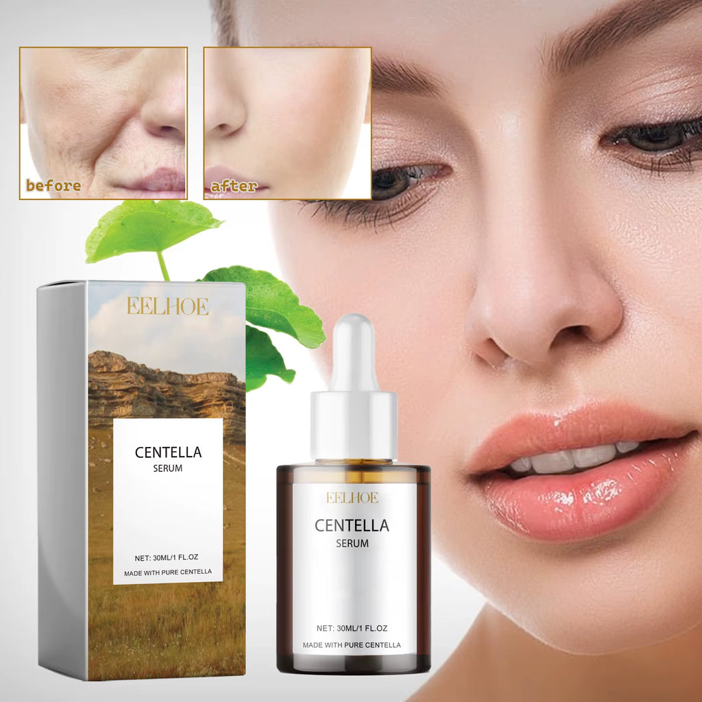 Centella Asiatica Facial Serum Moisturize Nourish Improvement Dry Skin Smoothing Rejuvenation Brightening Beauty Health