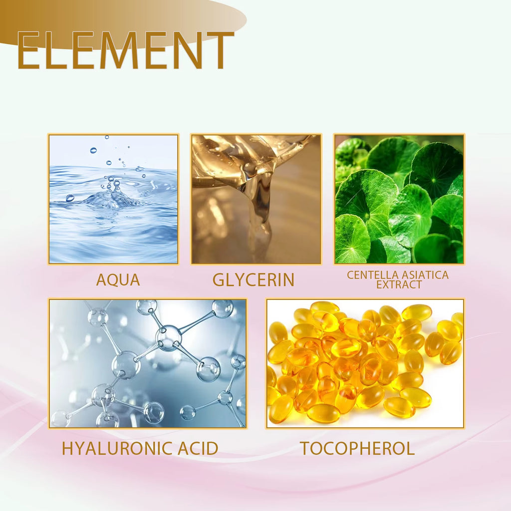 Centella Asiatica Facial Serum Moisturize Nourish Improvement Dry Skin Smoothing Rejuvenation Brightening Beauty Health