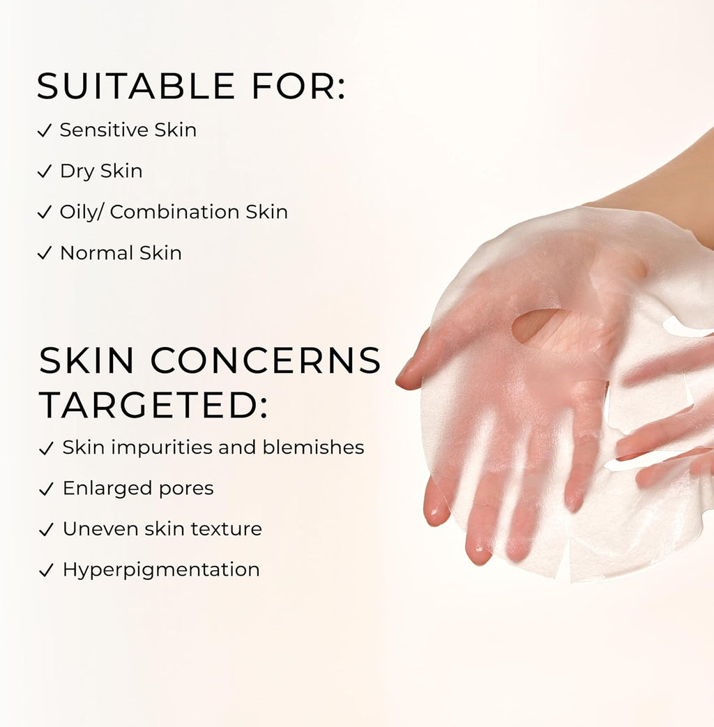 Yepoda - the RESCUE MOMENT - Una Sola Sheet Mask - Mascarilla Facial Exfoliante Con Un Cocktail De PHA, AHA & Algas (25 Ml)