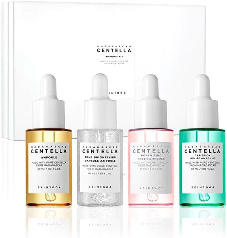Madagascar Centella - Kit De Ampollas (4 Piezas)